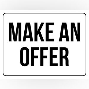 Hi there! If you like what you see, feel free to make an offer :)